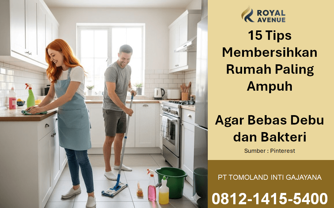 15 Tips Membersihkan Rumah Paling Ampuh agar Bebas Debu dan Bakteri