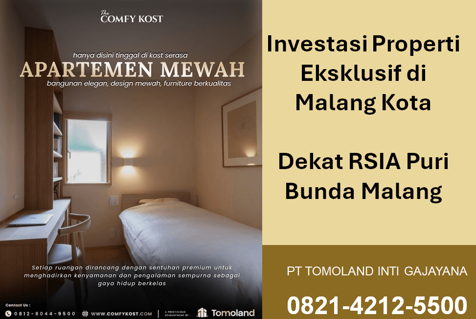 Investasi Properti Eksklusif di Malang Kota Dekat RSIA Puri Bunda: Panduan Strategis Bagi Investor