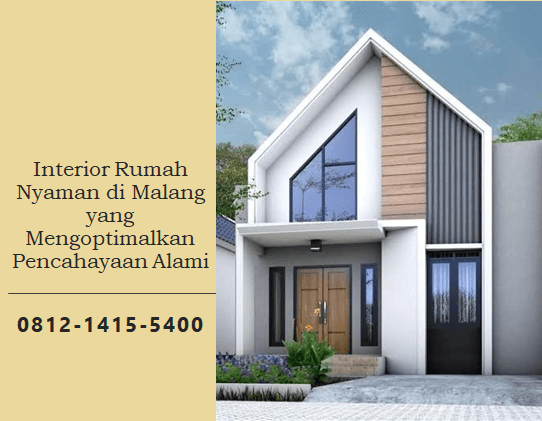 Interior Rumah Nyaman di Malang yang Mengoptimalkan Pencahayaan Alami
