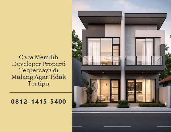Cara Memilih Developer Properti Terpercaya di Malang Agar Tidak Tertipu