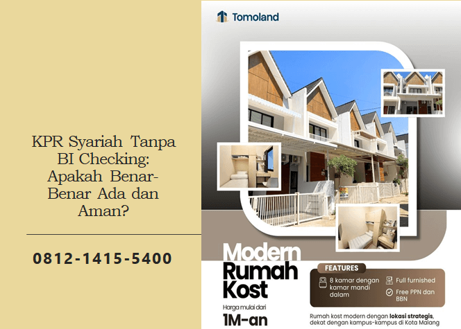 KPR Syariah Tanpa BI Checking: Apakah Benar-Benar Ada dan Aman?