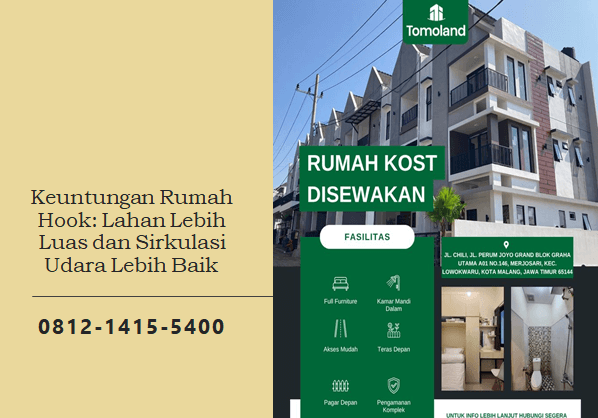 Keuntungan Rumah Hook: Lahan Lebih Luas dan Sirkulasi Udara Lebih Baik