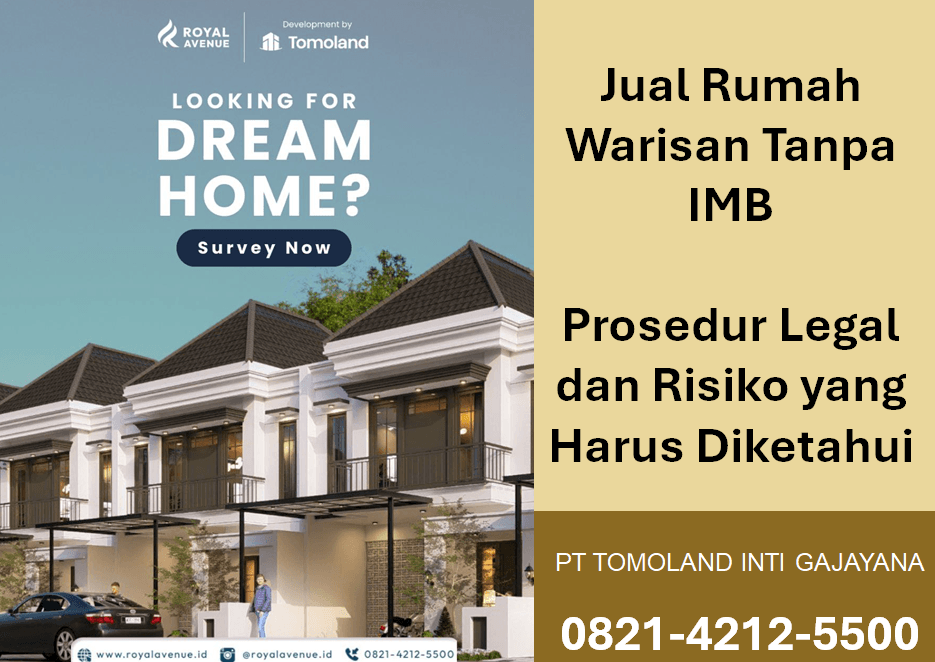 Jual Rumah Warisan Tanpa IMB: Prosedur Legal dan Risiko yang Harus Diketahui