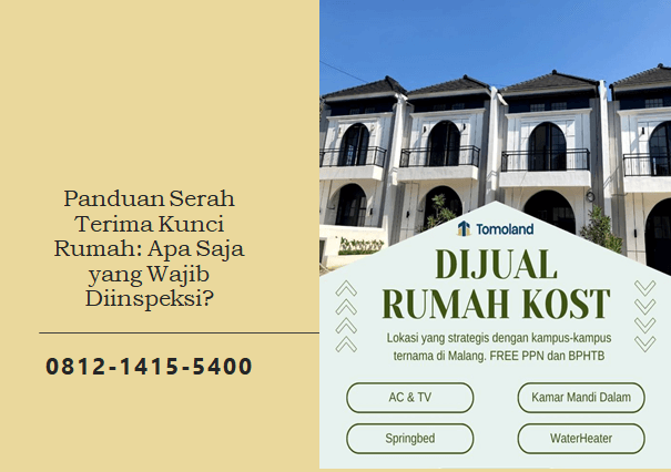 Panduan Serah Terima Kunci Rumah: Apa Saja yang Wajib Diinspeksi