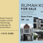 Inspirasi Carport Minimalis untuk Melindungi Kendaraan di Rumah Baru