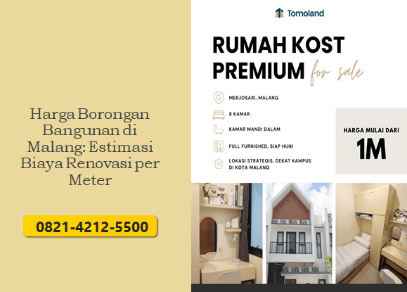 Harga Borongan Bangunan di Malang: Estimasi Biaya Renovasi per Meter