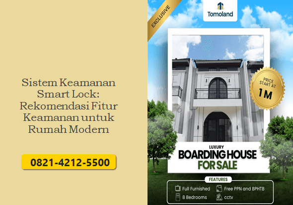 Sistem Keamanan Smart Lock: Rekomendasi Fitur Keamanan untuk Rumah Modern