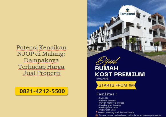 Potensi Kenaikan NJOP di Malang: Dampaknya Terhadap Harga Jual Properti