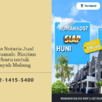 Biaya Notaris Jual Beli Rumah: Rincian Terbaru untuk Wilayah Malang
