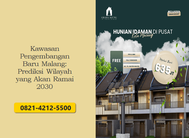Kawasan Pengembangan Baru Malang: Prediksi Wilayah yang Akan Ramai 2030