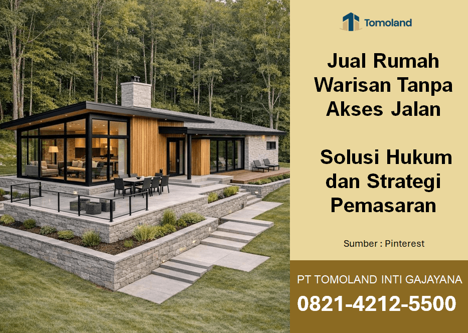 Jual Rumah Warisan Tanpa Akses Jalan: Solusi Hukum dan Strategi Pemasaran