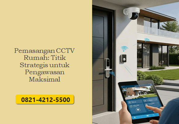 Pemasangan CCTV Rumah: Titik Strategis untuk Pengawasan Maksimal