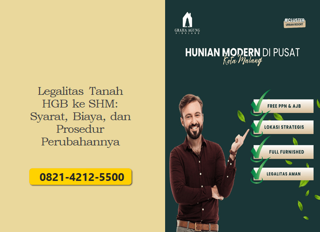 Legalitas Tanah HGB ke SHM: Syarat, Biaya, dan Prosedur Perubahannya