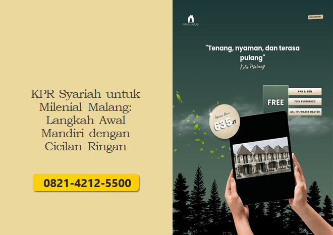 KPR Syariah untuk Milenial Malang: Langkah Awal Mandiri dengan Cicilan Ringan