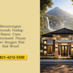 Keuntungan Rumah Hadap Barat: Cara Menyiasati Panas Sore dengan Kisi-kisi Wood