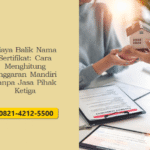 Biaya Balik Nama Sertifikat: Cara Menghitung Anggaran Mandiri Tanpa Jasa Pihak Ketiga