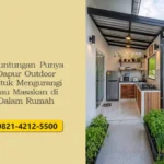Keuntungan Punya Dapur Outdoor untuk Mengurangi Bau Masakan di Dalam Rumah