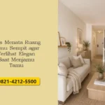 Tips Menata Ruang Tamu Sempit agar Terlihat Elegan Saat Menjamu Tamu