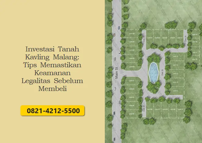 Investasi Tanah Kavling Malang: Tips Memastikan Keamanan Legalitas Sebelum Membeli