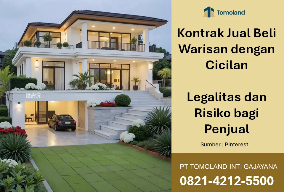 Kontrak Jual Beli Warisan dengan Cicilan: Legalitas dan Risiko bagi Penjual
