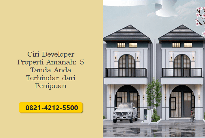 Ciri Developer Properti Amanah: 5 Tanda Anda Terhindar dari Penipuan