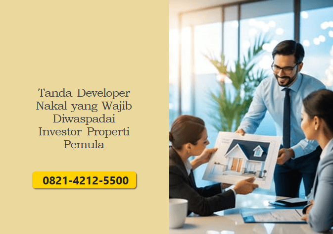 Tanda Developer Nakal yang Wajib Diwaspadai Investor Properti Pemula