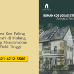 Area Kos Paling Dicari di Malang yang Menawarkan Yield Tinggi