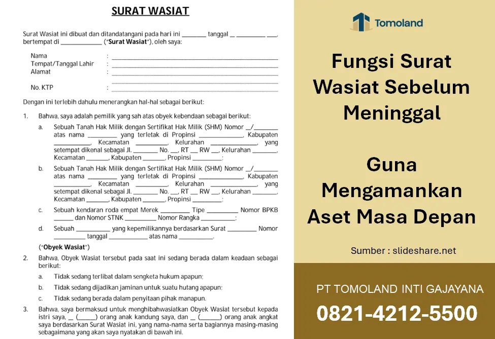 Fungsi Surat Wasiat Sebelum Meninggal Guna Mengamankan Aset Masa Depan