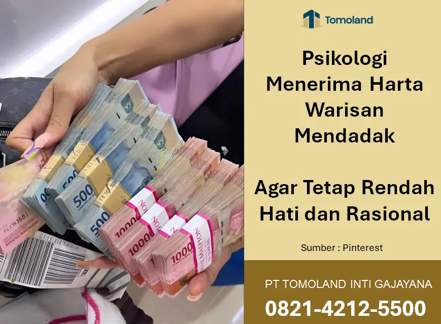 Psikologi Menerima Harta Warisan Mendadak Agar Tetap Rendah Hati dan Rasional