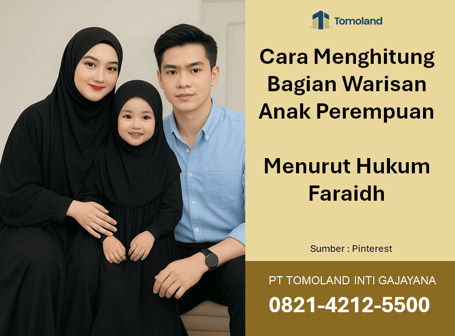 Cara Menghitung Bagian Warisan Anak Perempuan Menurut Hukum Faraidh