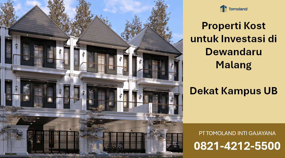 Bisnis Kos dekat Brawijaya Malang, Peluang Penghasilan dari Sewa